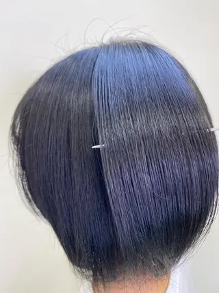 ミディアム カラー ヘアアレンジ TSUNA 🌙 Lim 五反田のマツエク・マツパデザイン
