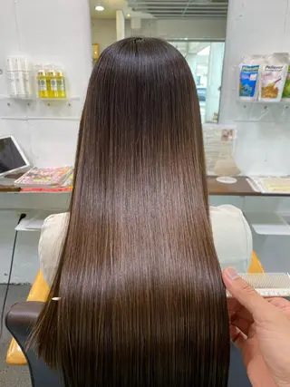 ロング 【髪質改善】に特化 オリーブオイルクラブのヘアスタイル
