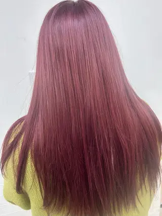 カラー ダブルスキルエクステ /羽エクステ白石宇由のヘアスタイル