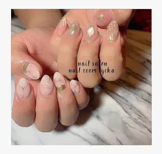 ネイル ﾈｲﾙﾙｰﾑﾘｯｶ 𝐦𝐚𝐲𝐮のネイルデザイン