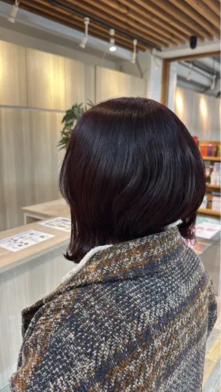 ミディアム りんたろー /縮毛矯正のヘアスタイル