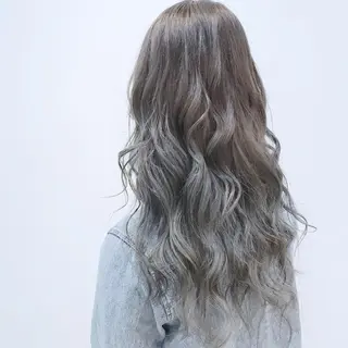 ロング カラー 西山 雄基のヘアスタイル