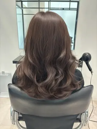 セミロング パーマ 塚原 蒼志のヘアスタイル