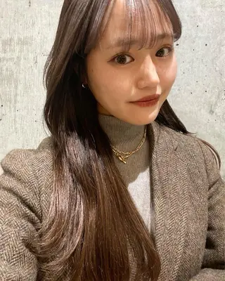 ロング カラー RISAKO レイヤーカット🎀のヘアスタイル
