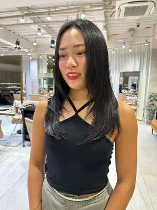 ロング 🌻古岡 マノン🌻のヘアスタイル
