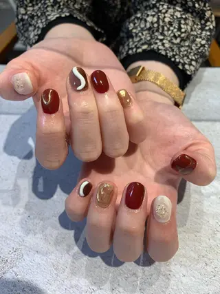 ネイル マキノ ユイのネイルデザイン