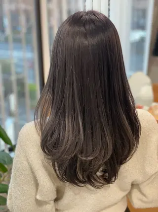 ロング カラー 烏丸韓国ヘア🇰🇷 ayaka🎀のヘアスタイル