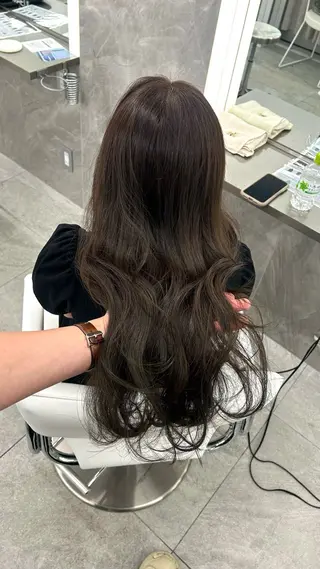 ロング カラー ヘアアレンジ レイヤー/韓国風ヘア /倉又大知のヘアスタイル