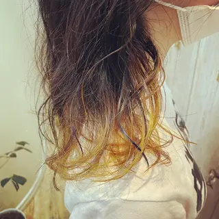 カラー SALOWIN栄 高須大貴のヘアスタイル