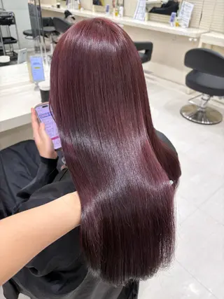 カラー 原田 ひなののヘアスタイル