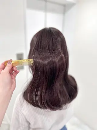 ロング カラー 表参道♡暗髪♡ 艶カラー♡アユミのヘアスタイル