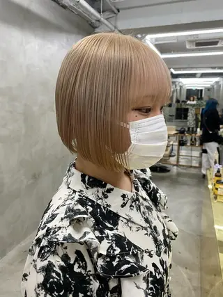 ミディアム カラー 無料カットモデル募集 🌱ひょうがのヘアスタイル