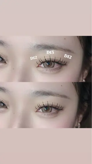 マツエク・マツパ 小松 未夢のマツエク・マツパデザイン