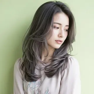 ロング パーマ カラー HAYATE/ メンズ/パーマのヘアスタイル