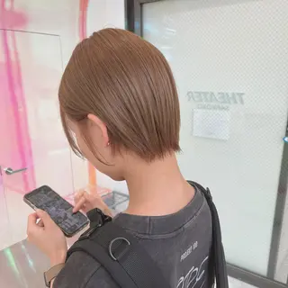 ショート カラー ヘアアレンジ トレンドレイヤー No.1/KOHEIのヘアスタイル