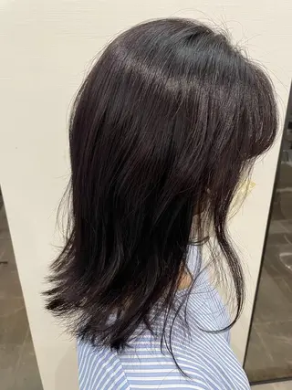 ロング 佐藤彩野/艶カラー /透明感カラーのヘアスタイル