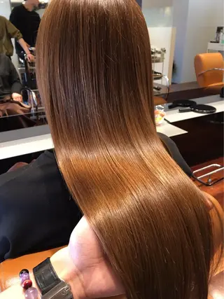 ロング 松田 類生のヘアスタイル