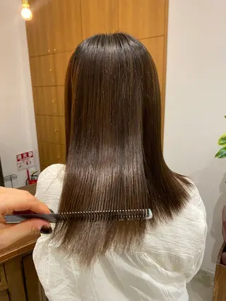 ミディアム パーマ 藤村 雄大のヘアスタイル