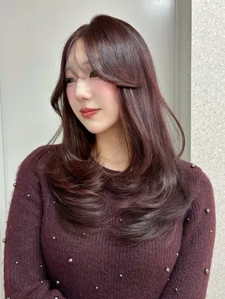 ロング カラー 天神￤カラー￤ まなみ🎀💞のヘアスタイル