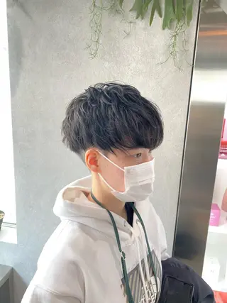 ショート パーマ お洒落カジュアル🍃 まなとのヘアスタイル