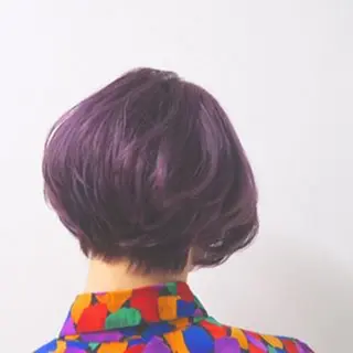 カラー ボブ/レイヤー/ nanamiのヘアスタイル