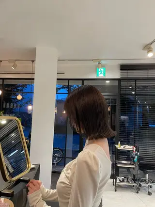 ショート 西野 優夏のヘアスタイル