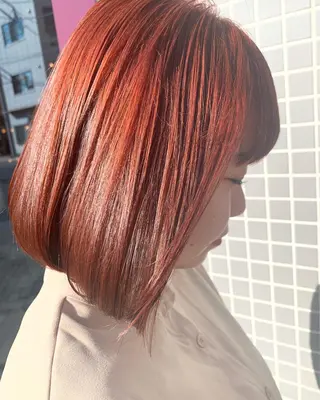 ミディアム 🌸スタイリスト 山浦美恵のヘアスタイル