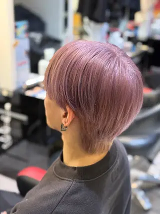 ショート メンズ デザインカラー/ 推しの配色　肥後のヘアスタイル