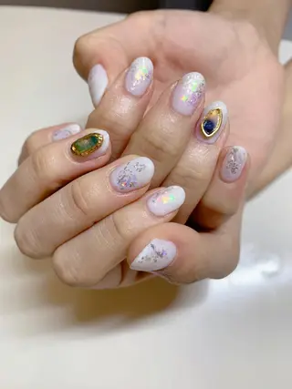 ネイル 種爪 たねつめのネイルデザイン