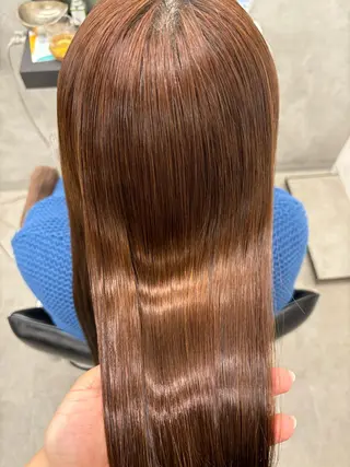 ロング すぐ巻ける縮毛矯正 🍀勝倉　麗のヘアスタイル