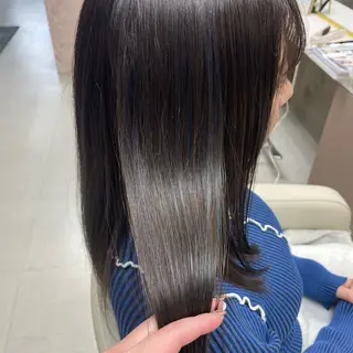 セミロング カラー 坂本 沙也加のヘアスタイル