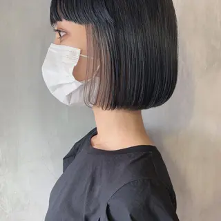 ショート カラー なかの たくみのヘアスタイル