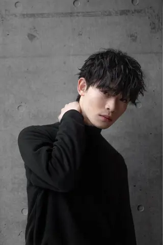 パーマ メンズ 高島 悠吾のヘアスタイル