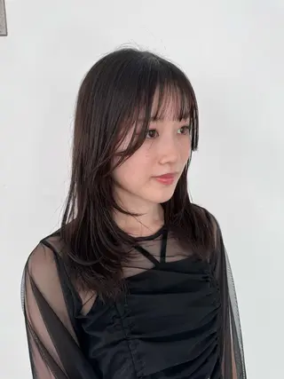 セミロング ご予約は2月まで！ maho‪🐈🎀のヘアスタイル