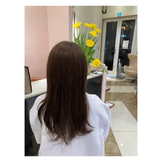 セミロング カラー ショートカット／ 明千（ミチ）のヘアスタイル