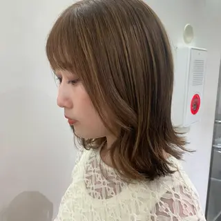 カラー デジタルパーマ🫧 韓国風ヘア🫧サクラのヘアスタイル