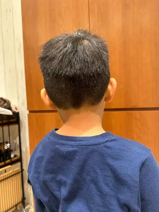 ショート メンズ キッズ 山田 真緒のヘアスタイル