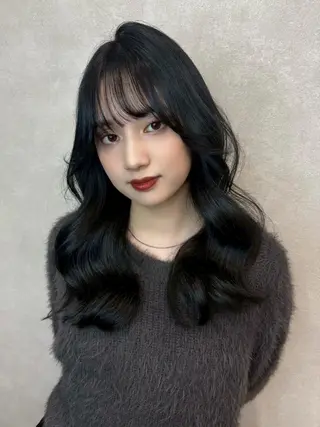 セミロング 【韓国ヘア ×髪質改善】内田のヘアスタイル