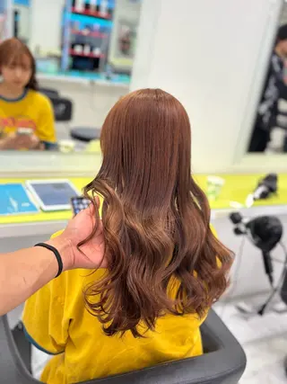 ロング カラー 夜限定ヘッドスパ🌿 艶カラー/頭身浴のエステ・リラクイメージ