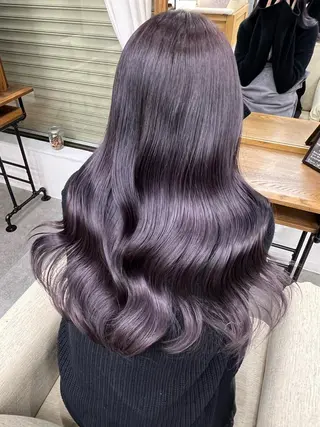 ロング たかはし るなのヘアスタイル