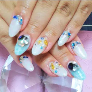 ネイル 🩵池袋heart nail🩵のネイルデザイン