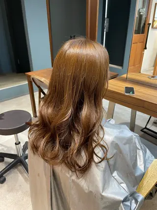 ロング EIGHT 濱田響のヘアスタイル