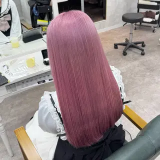 ロング カラー JUNSHIN🦋 ヘアセット／カラーのヘアスタイル