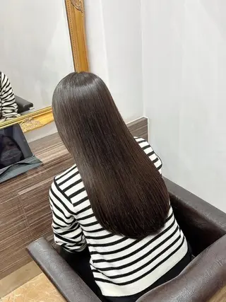 ロング カラー ヘアアレンジ LIP 大阪本店 エクステ 堀谷和孝のヘアスタイル