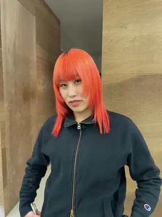 ミディアム カラー 関 京磨のヘアスタイル
