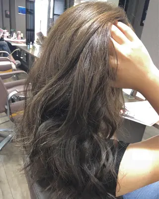 ロング カラー pep natsumiのヘアスタイル