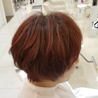 カラー SALOWIN栄 高須大貴のヘアスタイル