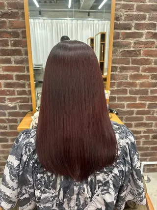 ロング カラー 🌼髪質改善/透明感 艶髪タケドミのヘアスタイル