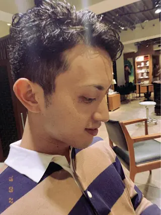 ショート メンズ ムトウ リンカのヘアスタイル