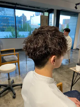 パーマ メンズ メンズパーマ 特化/中川拓也のヘアスタイル
